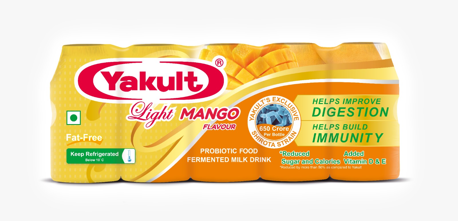 Yakult Danone India expands its product portfolio by introducing Yakult Light Mango Flavour 